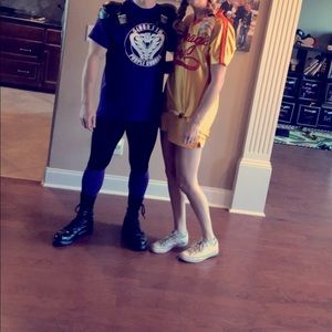 Dodgeball couples costumes!